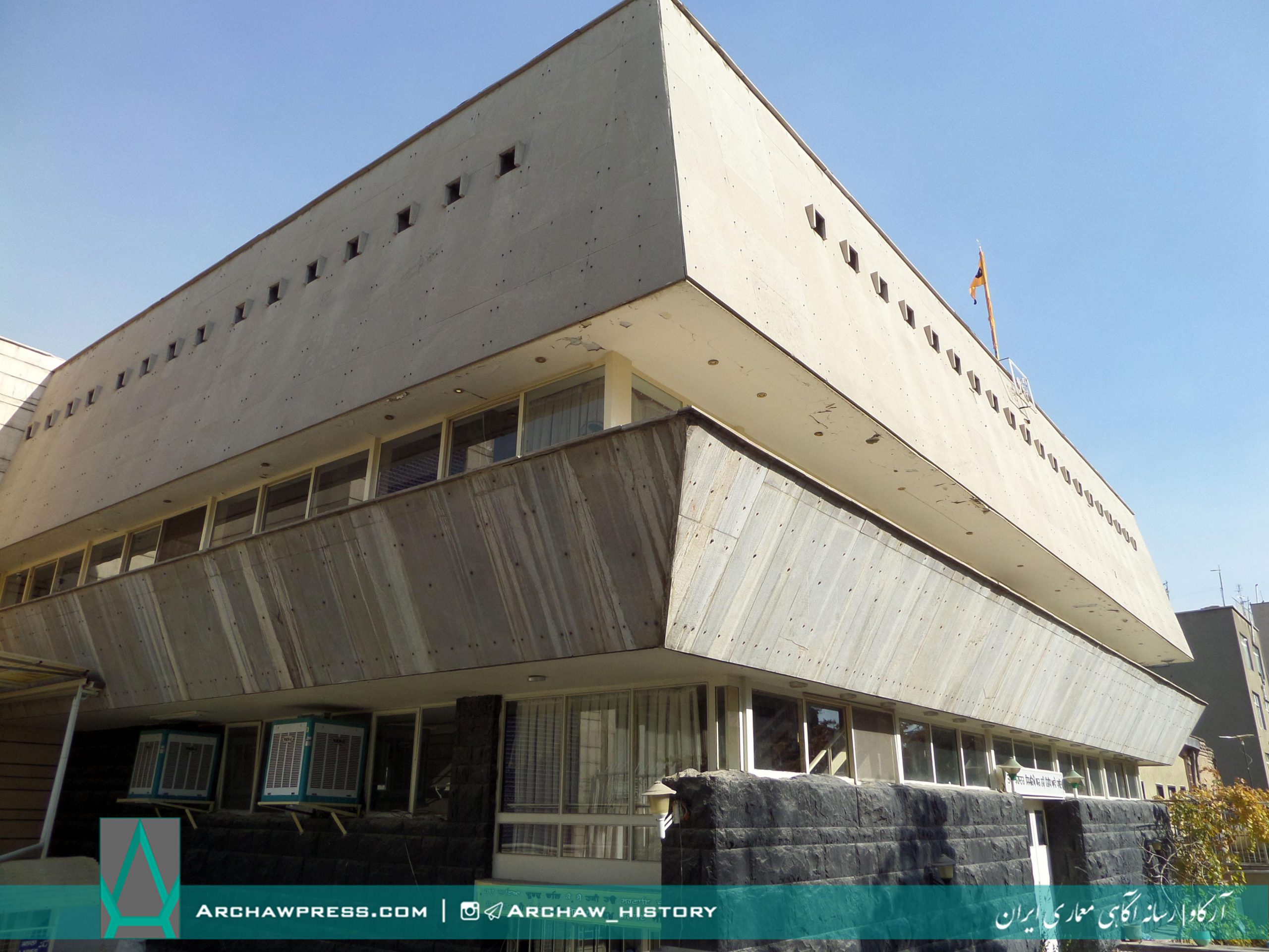 عکس قدیمی معبد سیکها | آرکاو | رسانه آگاهی معماری ایران